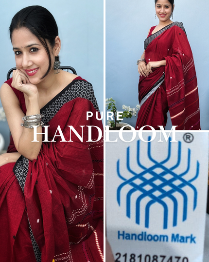 Rukmini Varnika Handloom Cotton Saree