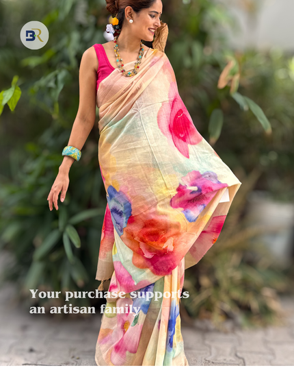 Laxmana Priya – Mul Chanderi Saree