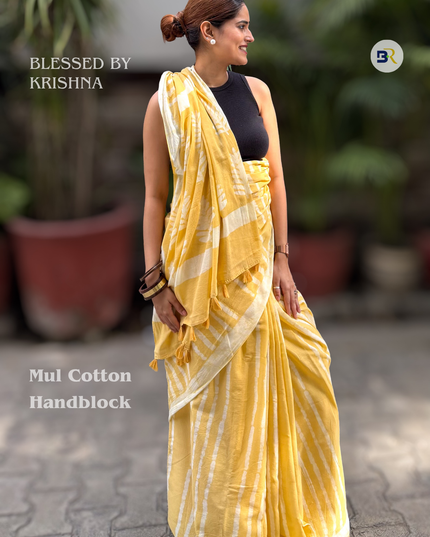 Bhori Sakhi Sunshine Mul Cotton Saree
