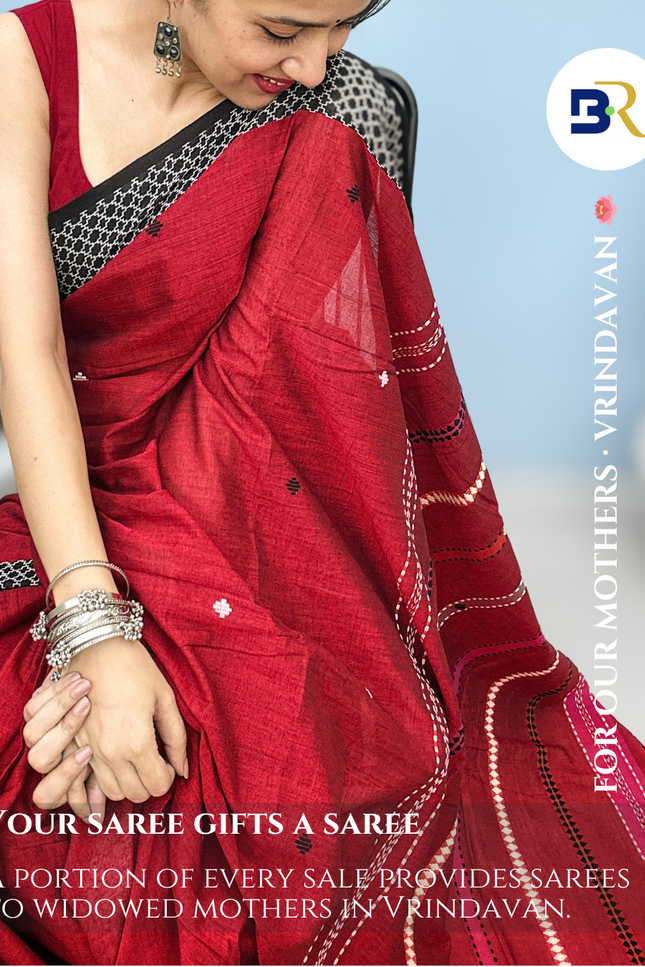 Rukmini Varnika Handloom Cotton Saree