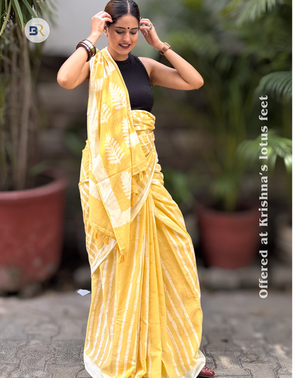 Bhori Sakhi Sunshine Mul Cotton Saree