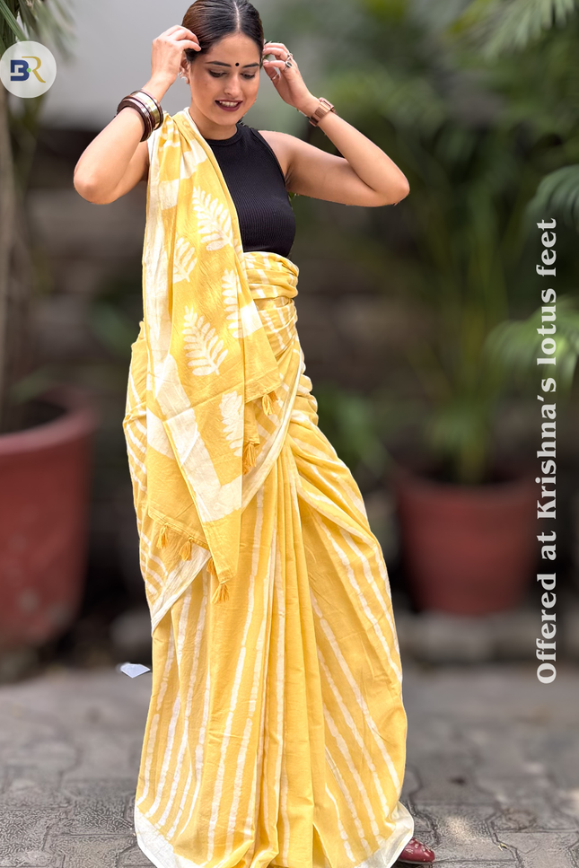 Bhori Sakhi Sunshine Mul Cotton Saree