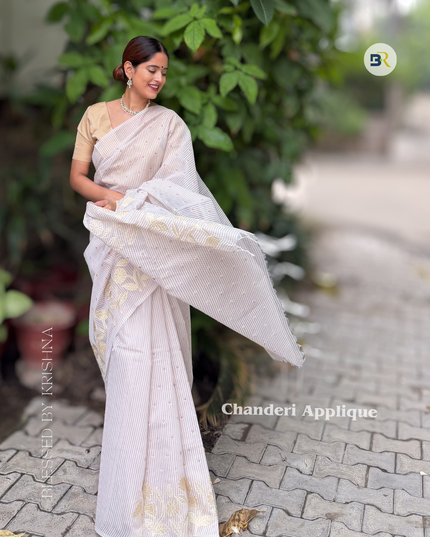 Vaijanti Mala Chanderi Saree