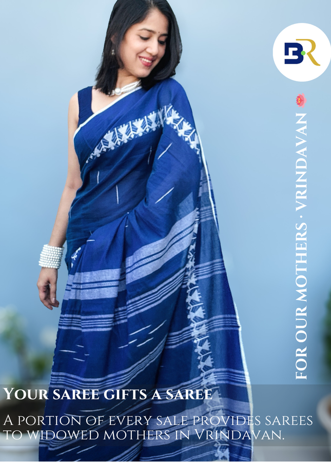 Neel Madhavi Handloom Cotton Saree