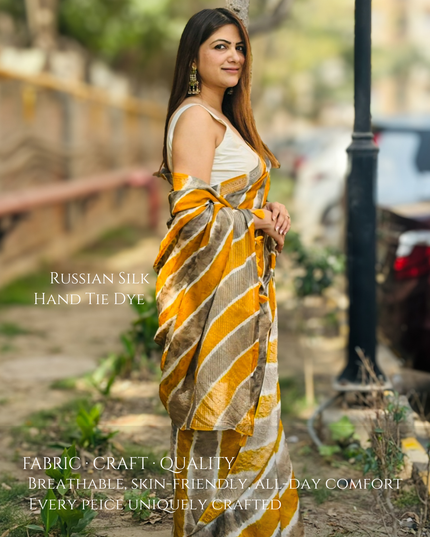 Radha's Rays Russian Silk Saree