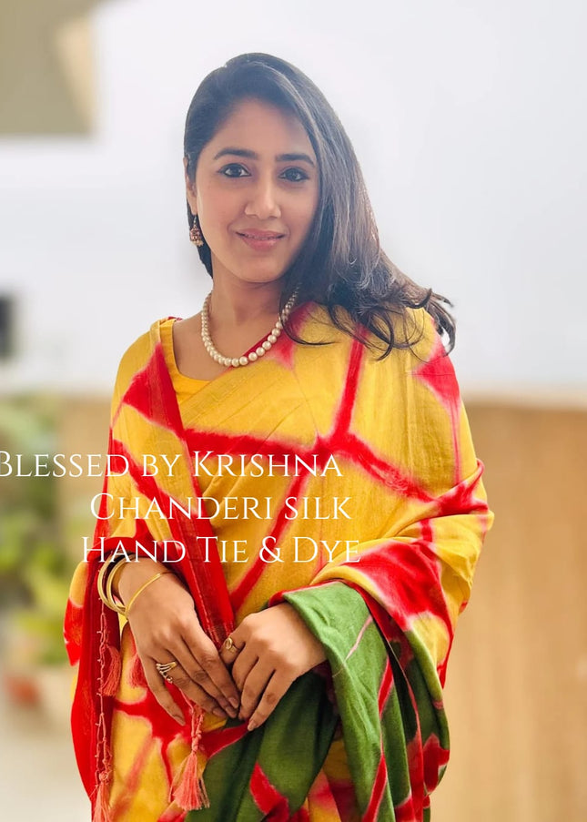 Rangotsav Chanderi Silk Saree