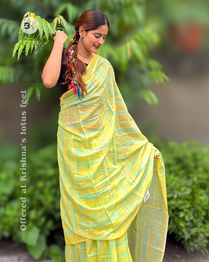 Nandini Krishna Mul Chanderi Saree