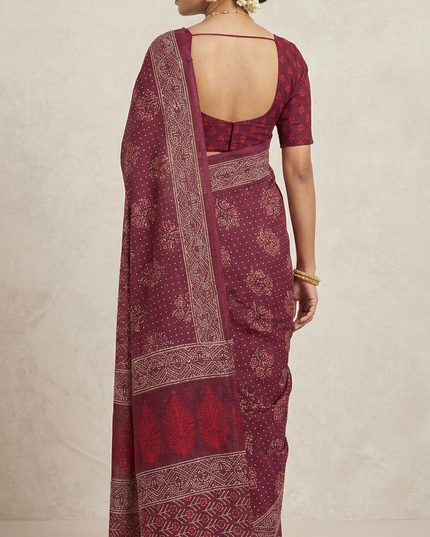 Kunj Lata Soft Muslin Saree