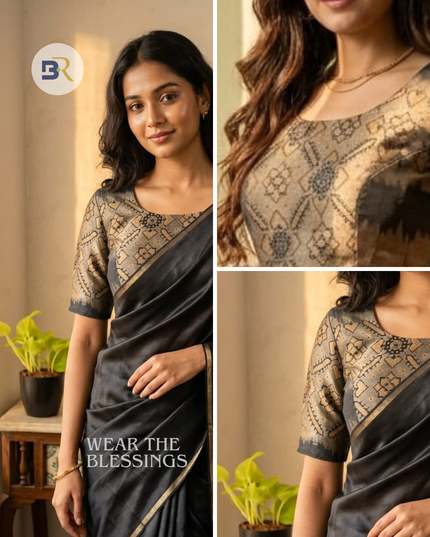 Meghvarna Silk Blouse
