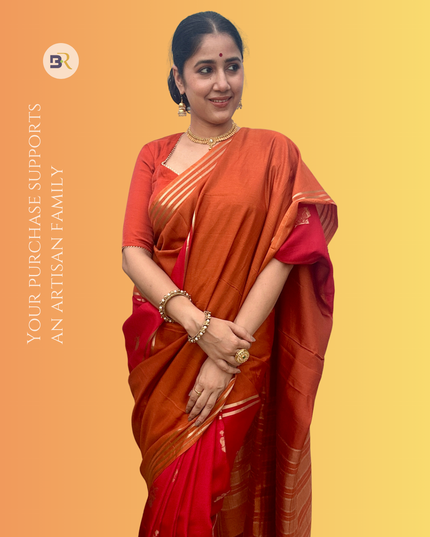 Kunj Vilasini Banarasi Silk Saree