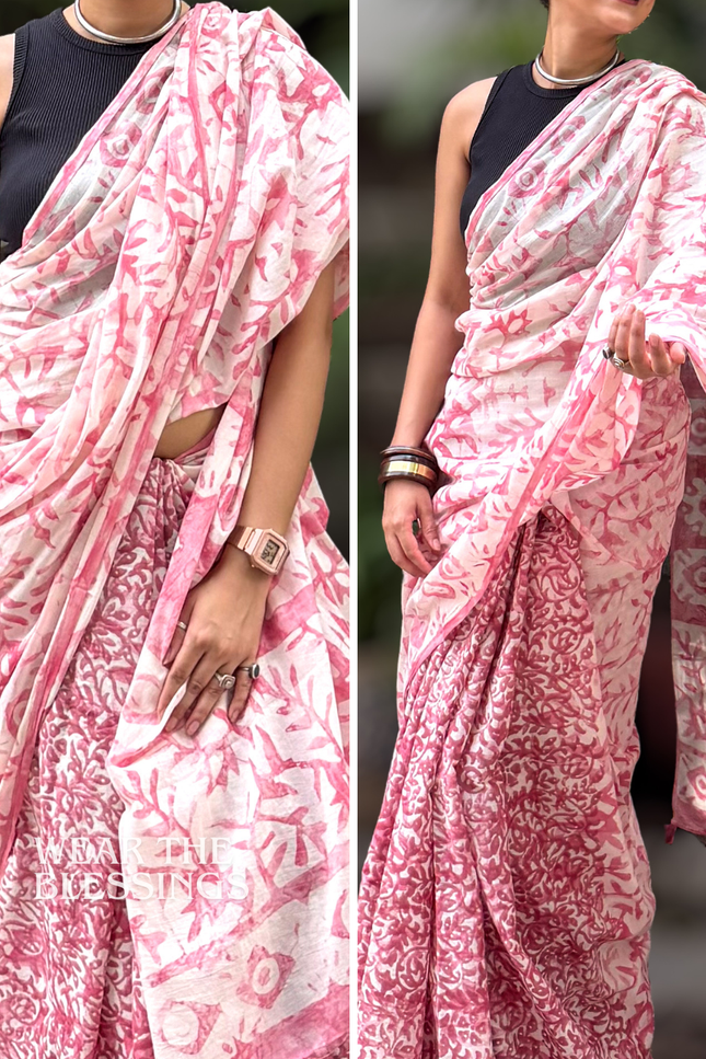 Lalita Sakhi Mul Cotton Saree