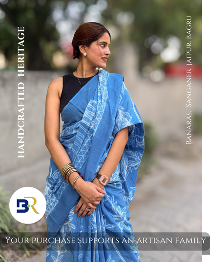 Yamuna Tira Vilasa Mul Cotton Saree