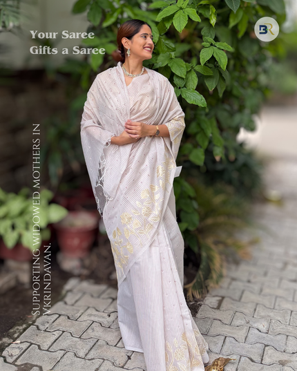 Vaijanti Mala Chanderi Saree