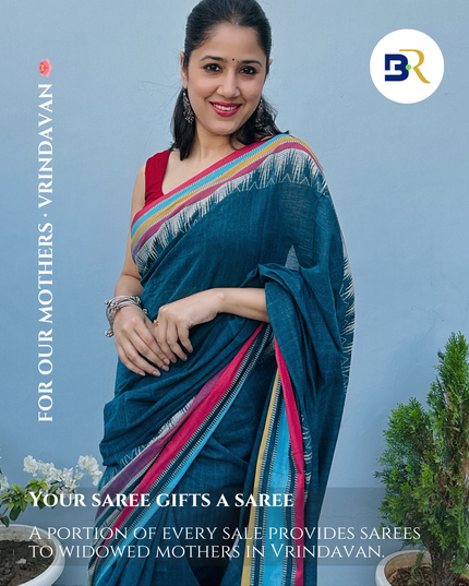 Satyabhama Neelambara Handloom Saree