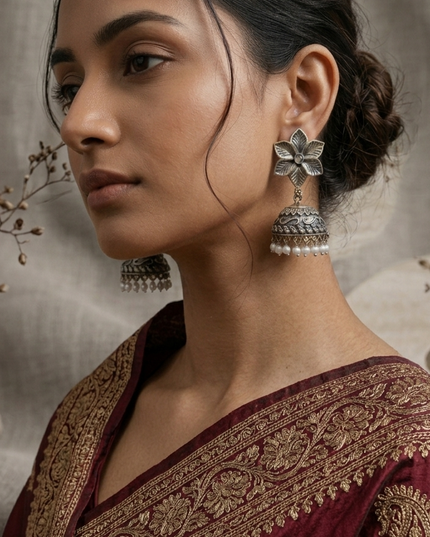 Krishnapriya Pushpa Jhumkis