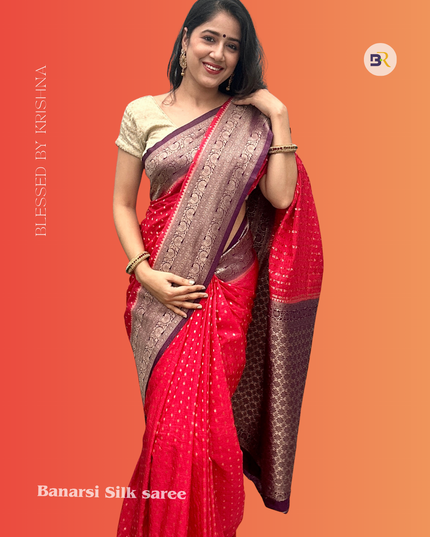 Radha Lavanya Banarasi Tussar Saree