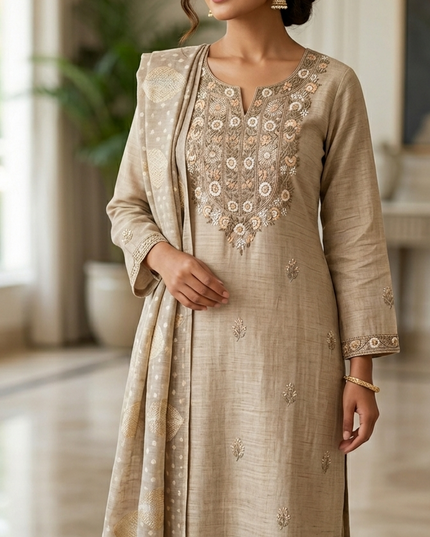 🦚 Radha Madhurya Suit with Dupatta 🦚