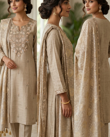 🦚 Radha Madhurya Suit with Dupatta 🦚