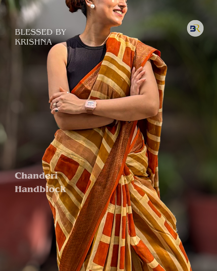 Nitya Kishori Chanderi Silk Saree