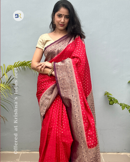Radha Lavanya Banarasi Tussar Saree