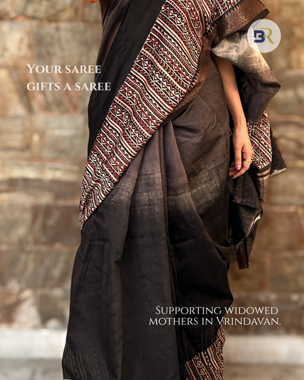 Shyamrasi – Pure Chanderi Silk Saree