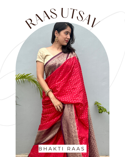 Radha Lavanya Banarasi Tussar Saree