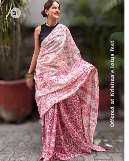 Lalita Sakhi Mul Cotton Saree