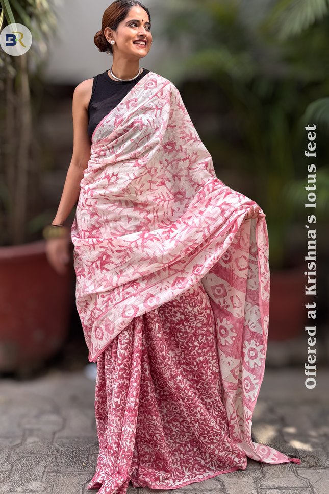 Lalita Sakhi Mul Cotton Saree