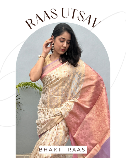 Vraj Sundari Banarasi Silk Saree