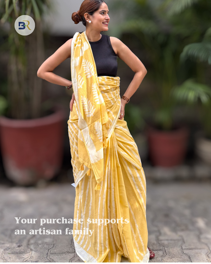 Bhori Sakhi Sunshine Mul Cotton Saree