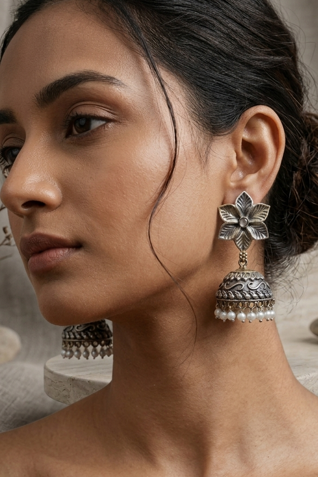 Krishnapriya Pushpa Jhumkis