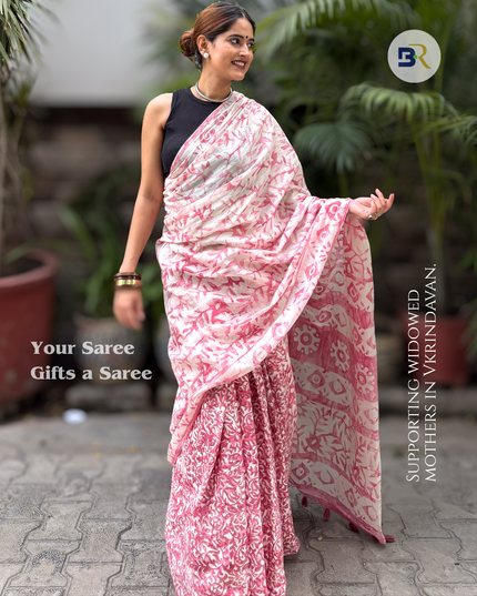 Lalita Sakhi Mul Cotton Saree