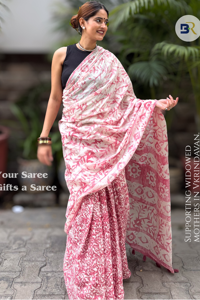 Lalita Sakhi Mul Cotton Saree