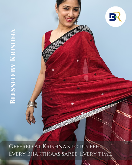 Rukmini Varnika Handloom Cotton Saree