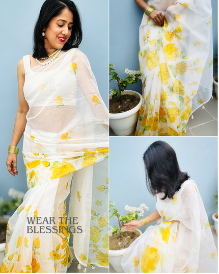 Kusum Rasika Soft Organza Saree