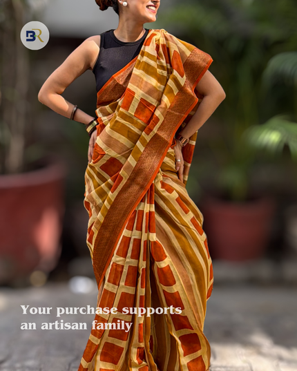 Nitya Kishori Chanderi Silk Saree