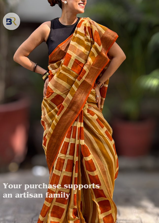 Nitya Kishori Chanderi Silk Saree