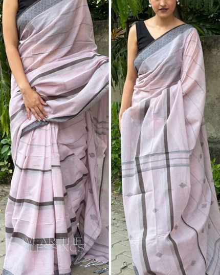 Radha Mohan Mauve Handloom Saree