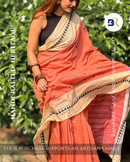 Gaurangi Handloom Cotton Saree